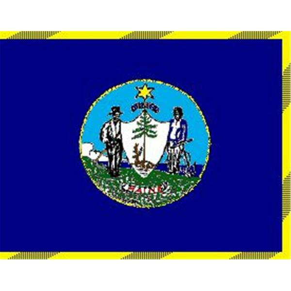 Ss Collectibles 6X10 ft. Nyl-Glo Maine Flag SS165723